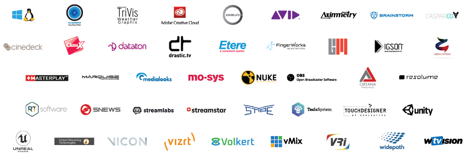 KRONOS K8 Cross-platform support with Industry leading third-party software