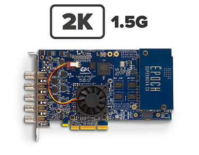 Epoch | Supernova CG. 2K/HD SDI I/O Features.